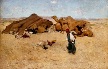 威拉德 勒羅伊 梅特卡夫 Arab Encampment Biskra 威拉德 勒羅伊 梅特卡夫 Arab Encampment Biskra